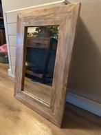 Spiegel met lijst van mango hout, Ophalen, Minder dan 50 cm, Zo goed als nieuw, Minder dan 100 cm