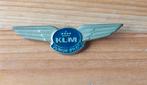 KLM junior pilot wing, Ophalen of Verzenden, Zo goed als nieuw, Patch, Badge of Embleem