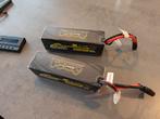 Gens Ace 11000mAh 4S Accu's - prijs voor beide samen, Hobby en Vrije tijd, Modelbouw | Radiografisch | Auto's, Ophalen of Verzenden