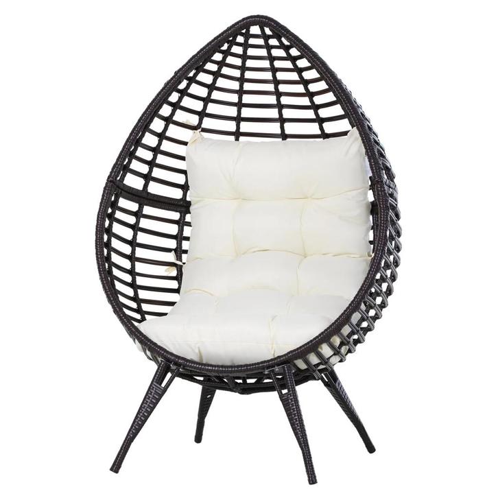 Tuinstoel in Vorm van Druppel - Lounge stoel, Tuin en Terras, Tuinstoelen, Nieuw, Verzenden