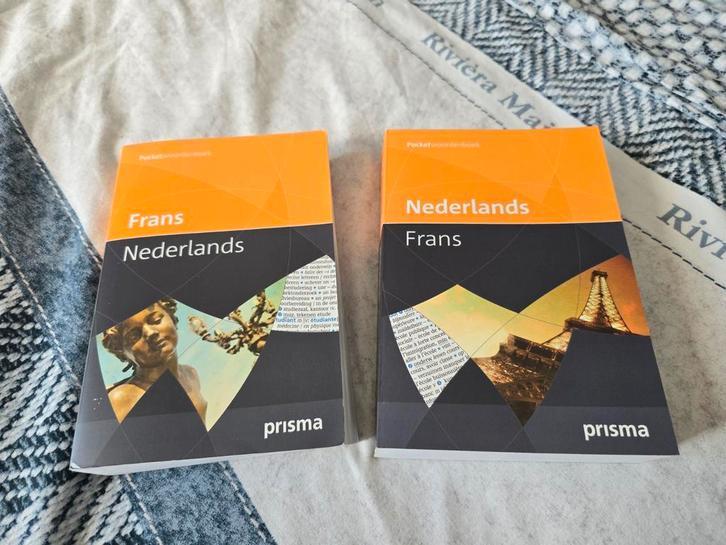 A.M. Maas - Prisma Pocketwoordenboeken FR-NL & NL-FR, Boeken, Woordenboeken, Zo goed als nieuw, Frans, Prisma of Spectrum, Ophalen of Verzenden
