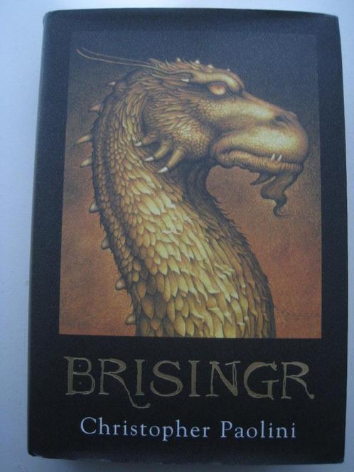 Christopher Paolini - Het Erfgoed boek 3. Brisingr hardcover, Boeken, Fantasy, Zo goed als nieuw, Ophalen of Verzenden
