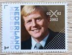 Persoonlijke Postzegel Willem-Alexander 2002, Ophalen of Verzenden, Na 1940, Gestempeld