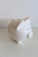 Spaarpot Varken Wit (3643), Verzamelen, Spaarpotten, Ophalen of Verzenden, Zo goed als nieuw, Steen, Aardewerk of Keramiek, Dier