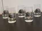 5 rastal shot glasjes. 1970 vintage., Ophalen of Verzenden, Zo goed als nieuw, Borrel- of Shotglas