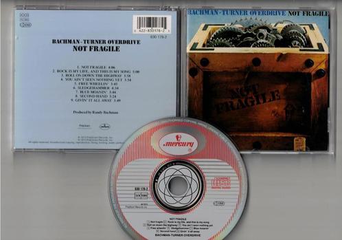 BACHMAN TURNER OVERDRIVE CD Not Fragile, Cd's en Dvd's, Cd's | Rock, Gebruikt, Poprock, Ophalen of Verzenden