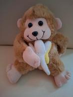 Knuffel Aapje met Banaan, Kinderen en Baby's, Speelgoed | Knuffels en Pluche, Verzenden, Zo goed als nieuw, Overige typen