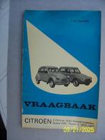 vraagbaak 2cv4 en -6, Dyane 435 en 6 1972-1977, Ophalen of Verzenden