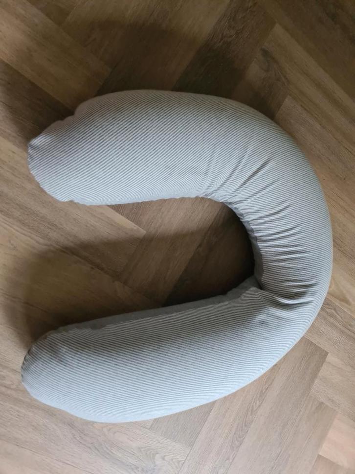 Doomoo voedingskussen - Grijs gestreept, Kinderen en Baby's, Dekens, Slaapzakjes en Inbakerproducten, Zo goed als nieuw, Overige typen