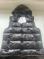 Zwarte moncler bodywarmer, Kleding | Heren, Bodywarmers, Maat 52/54 (L), Moncler, Verzenden, Zwart