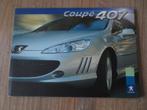 Autobrochure / Persmap Peugeot 407 Coupé S. Sept 2005, Ophalen of Verzenden, Nieuw, Peugeot