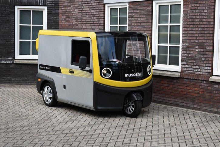 Other Other Musoshi POP-Up MINI, Auto's, Bestelauto's, Bedrijf, Elektrisch, Automaat, Origineel Nederlands, Wit