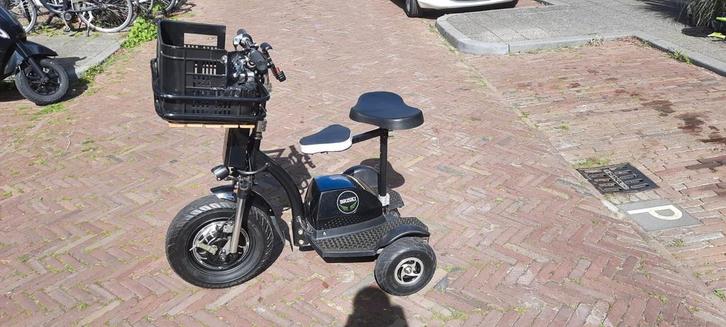 Briski elektrische scootmobiel, driewieler, Diversen, Brommobielen en Scootmobielen, Gebruikt, 46 km of meer, 16 km/u of meer