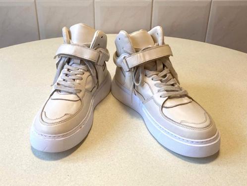 Nieuw Shoeby leer beige hoge veterschoenen maat 40, Kleding | Dames, Schoenen, Nieuw, Schoenen met lage hakken, Beige, Ophalen of Verzenden