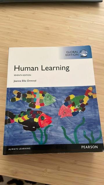 Human Learning - Jeanne Ellis Ormrod beschikbaar voor biedingen