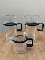 Set van 3 vintage Bodum glazen voor thee en espresso, Huis en Inrichting, Keuken | Servies, Glas of Glazen, Ophalen of Verzenden