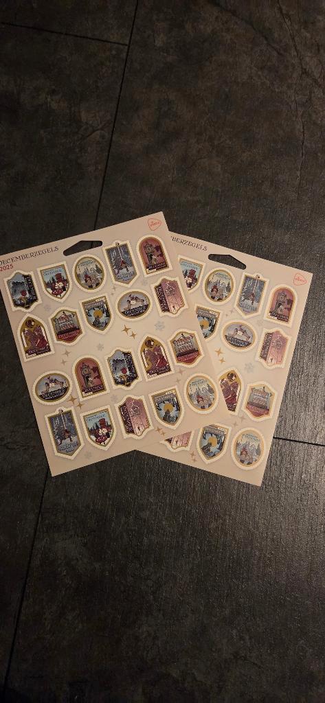 Efteling kerst zegels, Verzamelen, Efteling, Nieuw, Overige typen, Ophalen of Verzenden