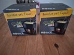 Boska tapas fondeu 2x, Witgoed en Apparatuur, Fonduesets, Ophalen, Zo goed als nieuw, Waxinelicht, Fondueset