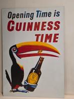 Guinness reclamebord van de jaren 80, Ophalen of Verzenden, Gebruikt, Reclamebord, Plaat of Schild, Overige merken