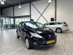 Ford Fiesta 1.25 82 pk Titanium | Leer | Clima | PDC | Voorr, Voorwielaandrijving, Euro 5, 82 pk, Zwart