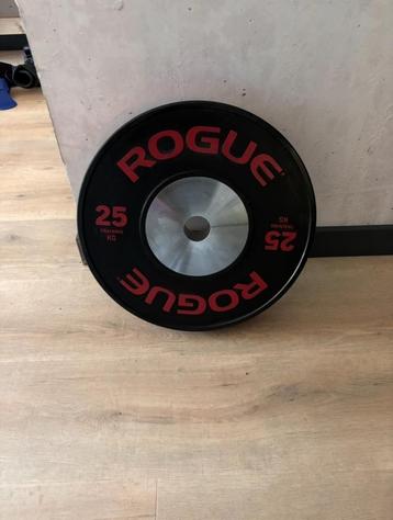 Rogue bumper/training plate paar 2x25kg halterschijven beschikbaar voor biedingen