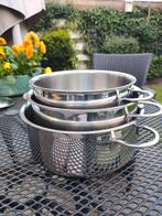 Spring Cristal pannen, Huis en Inrichting, Keuken | Potten en Pannen, Ophalen of Verzenden, Rvs, Pannenset