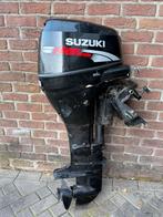 Suzuki 20pk 2 cilinder langstaart met elektrische start, Ophalen, 10 tot 30 pk, Gebruikt, Elektrische start