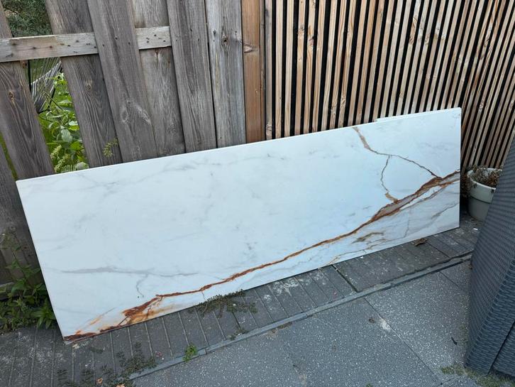 Evora Keramiek keukenblad / werkblad 187x61cm, Huis en Inrichting, Tafelonderdelen, Gebruikt, Tafelblad, 150 tot 200 cm, 50 tot 100 cm