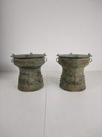 Grote Zuidoost-Aziatische bronzen regendrum (los te koop), Ophalen