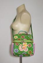 Appelgroen schoudertasje met groene siersteentjes van Oilily, Sieraden, Tassen en Uiterlijk, Verzenden, Zo goed als nieuw, Groen