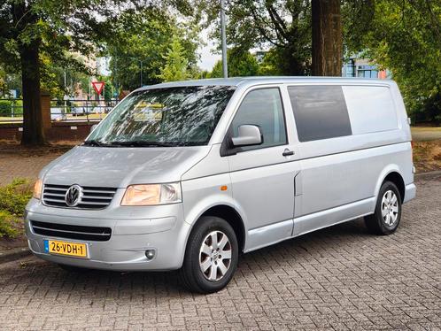 Volkswagen Transporter 2.5 TDI 96KW DC LANG AIRCO APK MARGE, Auto's, Bestelauto's, Bedrijf, ABS, Airbags, Airconditioning, Centrale vergrendeling
