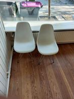 Witte Eetkamerstoelen - Set van 2, Ophalen, Gebruikt, Twee, Wit
