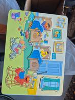 Sesamstraat Houten Puzzel, Ophalen, 2 tot 4 jaar, Gebruikt, 10 tot 50 stukjes