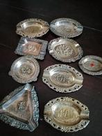 Vintage verzilverde asbakken, Ophalen of Verzenden, Gebruikt, Asbak