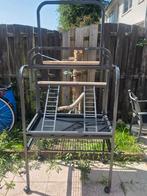 Strong speelstandaard Papagaaien standaard playstand, Dieren en Toebehoren, Vogels | Toebehoren, Ophalen, Zo goed als nieuw, Speelgoed
