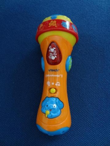 Vtech microfoontje met allerlei geluiden ed beschikbaar voor biedingen