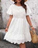 Boho Tuniekjurkje Wit ** NIEUW **, Kleding | Dames, Grote Maten, Verzenden, Nieuw, Wit, Blouse of Tuniek