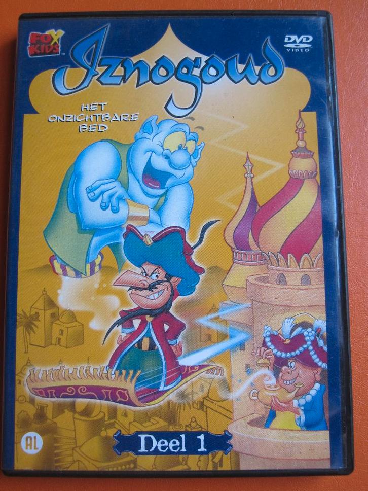 Iznogoud - Het onzichtbare bed, Cd's en Dvd's, Dvd's | Tekenfilms en Animatie, Zo goed als nieuw, Amerikaans, Tekenfilm, Alle leeftijden