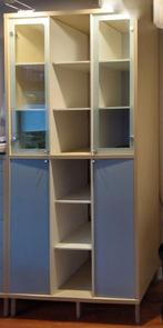 ikea magiker vitrine boekenkast, 50 tot 100 cm, 25 tot 50 cm, 150 tot 200 cm, Glas