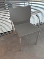 Leolux Moderne grijze stoel, Ophalen, Zo goed als nieuw, Metaal, Eén
