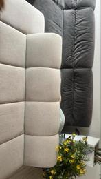 Crème Bank - Stijlvol en Comfortabel!, Huis en Inrichting, Banken | Bankstellen, Ophalen, 250 tot 300 cm, Hoekbank, 75 tot 100 cm