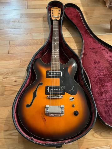Framus sunburst elektrische vintage gitaar beschikbaar voor biedingen