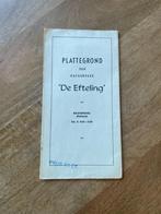 Originele Plattegrond van de Efteling 1953, Ophalen of Verzenden, Gebruikt, Overige typen
