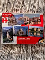 5 puzzels van 1000 stukjes, Hobby en Vrije tijd, Denksport en Puzzels, Ophalen, 500 t/m 1500 stukjes, Zo goed als nieuw, Legpuzzel