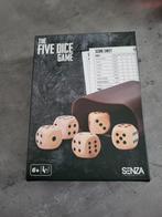 The five dice game yahtzee NIEUW, Hobby en Vrije tijd, Nieuw, Ophalen of Verzenden