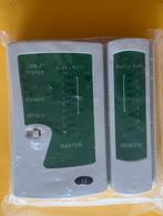 Kabeltester voor RJ45 en RJ11 stekkers., Ophalen of Verzenden, Nieuw