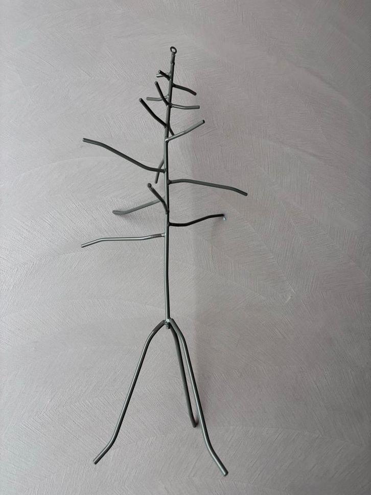 K’willeminhuis Mini Boom - Grijs/Groen - 80cm, Diversen, Kerst, Gebruikt, Ophalen of Verzenden