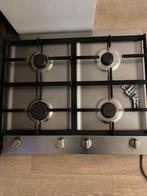 Gas kooklpaat inbouw, Zo goed als nieuw, Inbouw, Gas, 4 kookzones
