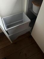 Inbouw uittrekbare prullenbak (afvalscheidingsystem), Huis en Inrichting, Ophalen, 50 tot 100 cm, Zo goed als nieuw, Minder dan 100 cm