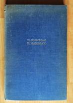 Hoornik e.a. In Memoriam H. Marsman ( 1e druk 1940 ), Ophalen of Verzenden, Gelezen